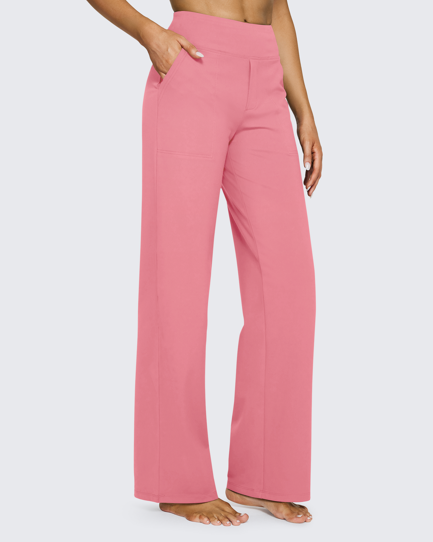 Luxe® High-Waist Work Pants