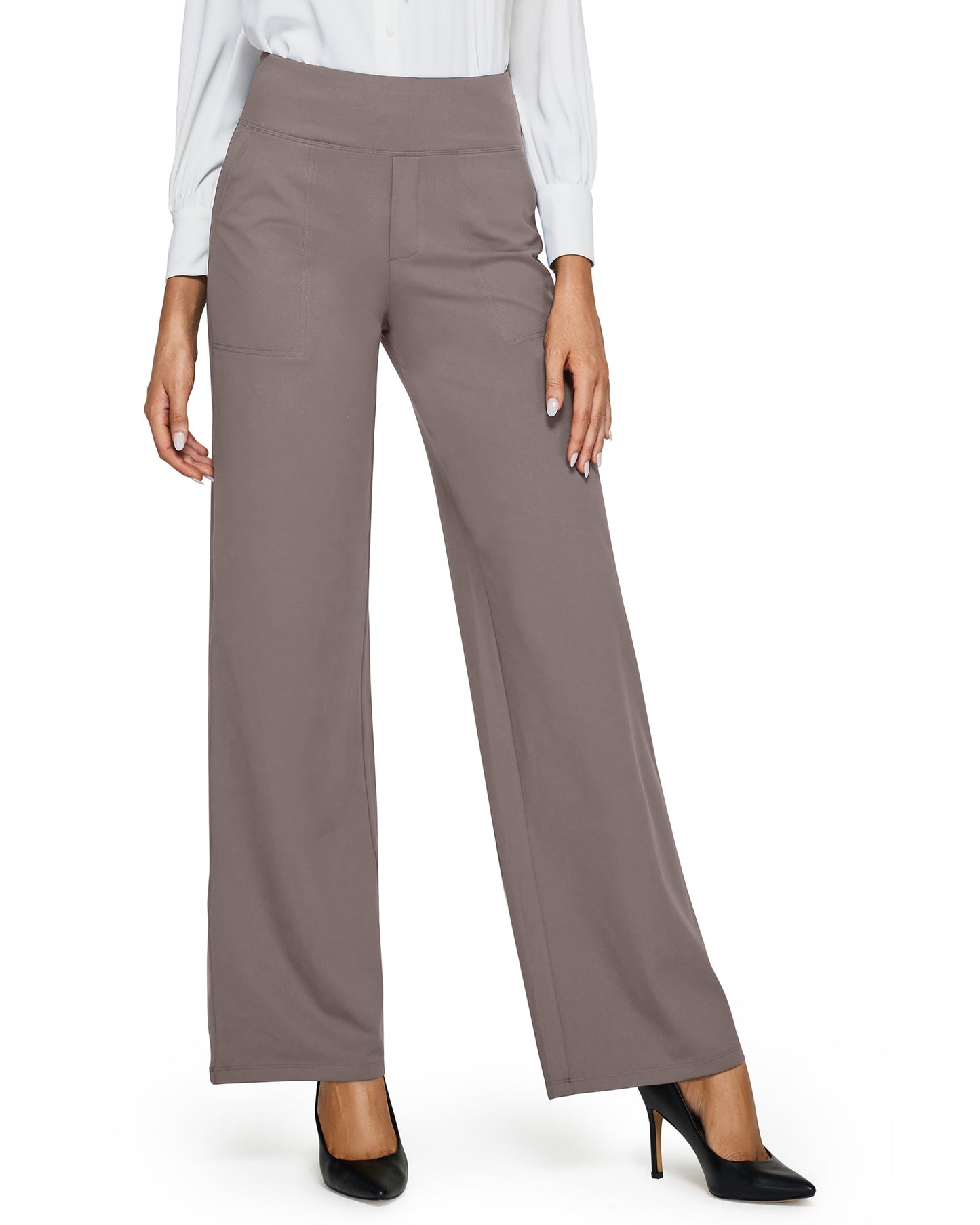 Luxe® High-Waist Work Pants