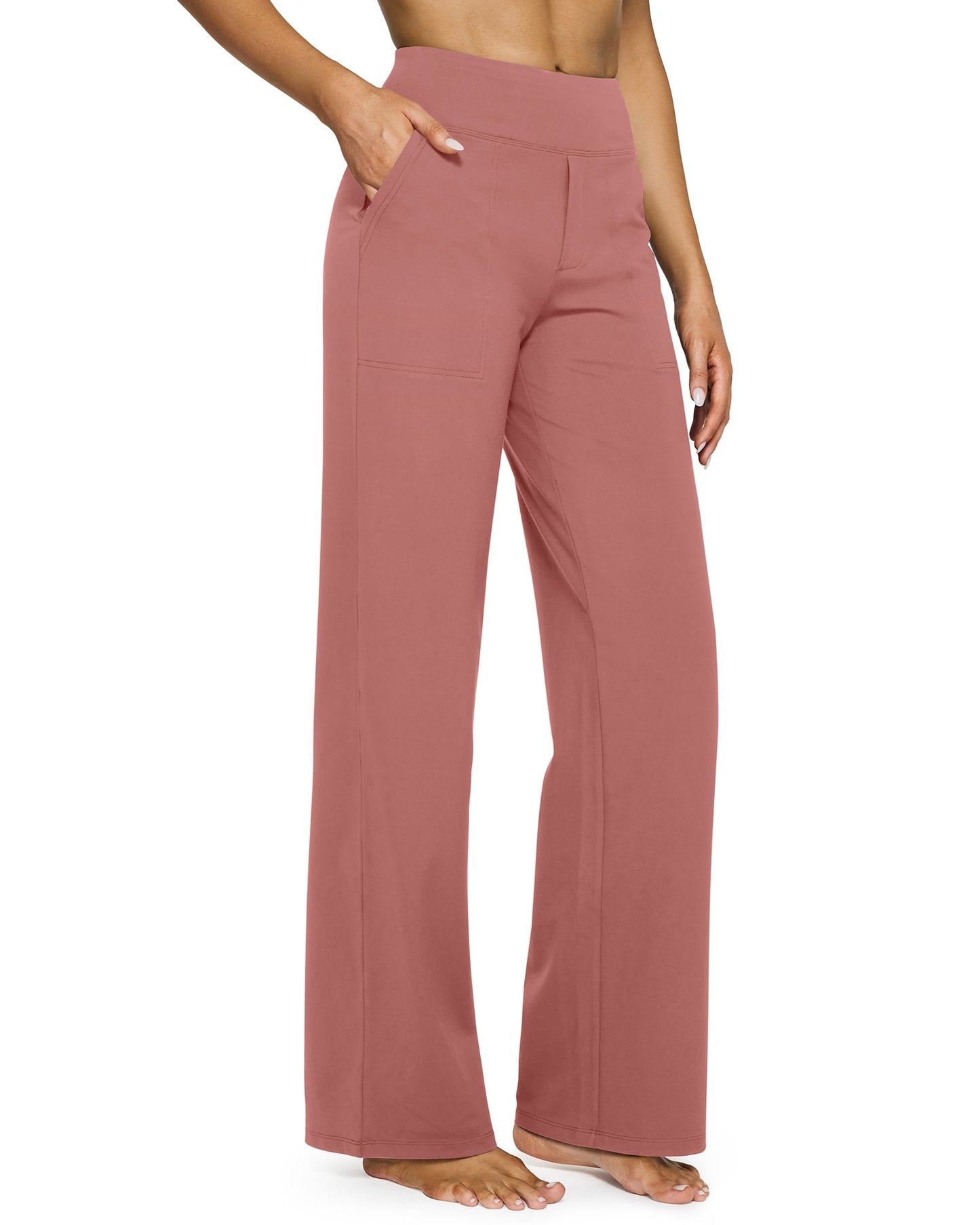 Luxe® High-Waist Work Pants