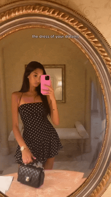 Luxe™ Dotted Dress
