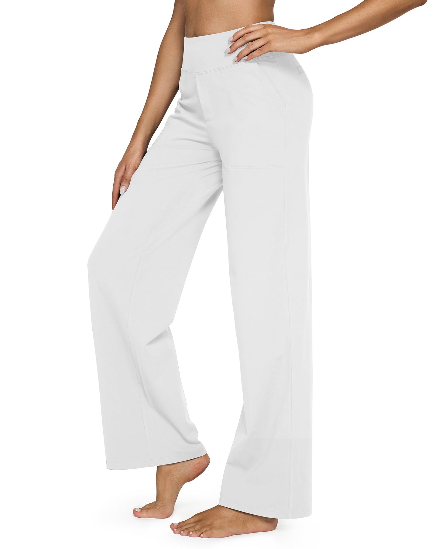 Luxe® High-Waist Work Pants