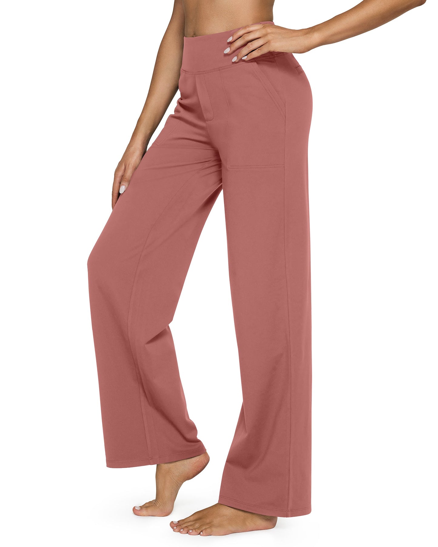 Luxe® High-Waist Work Pants