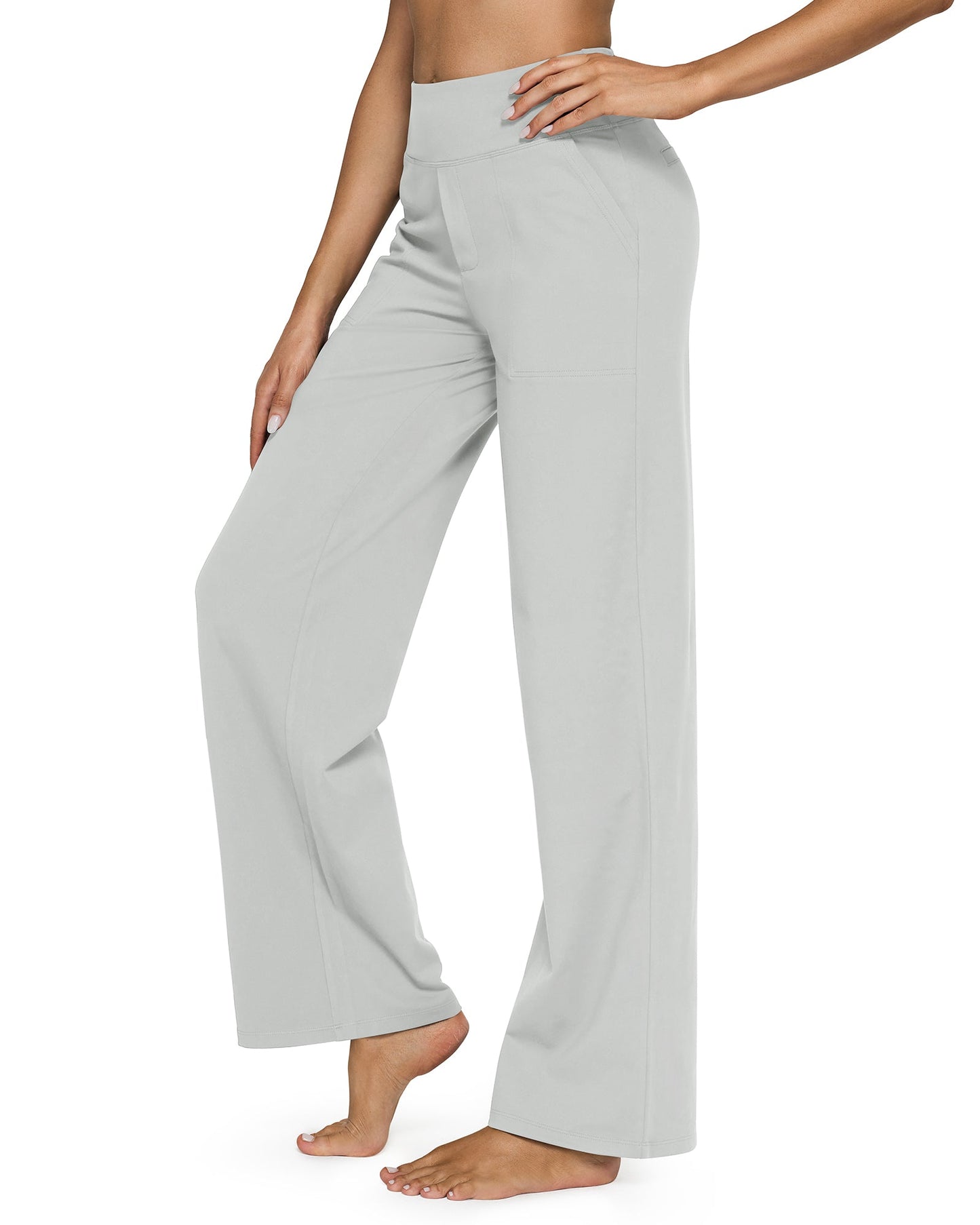Luxe® High-Waist Work Pants