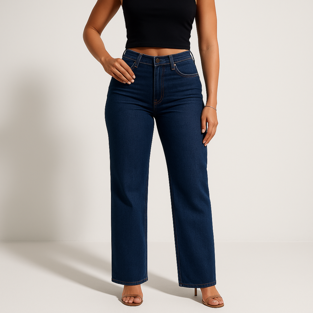 Luxe® BBL Mid-low Rise Stretch Jeans