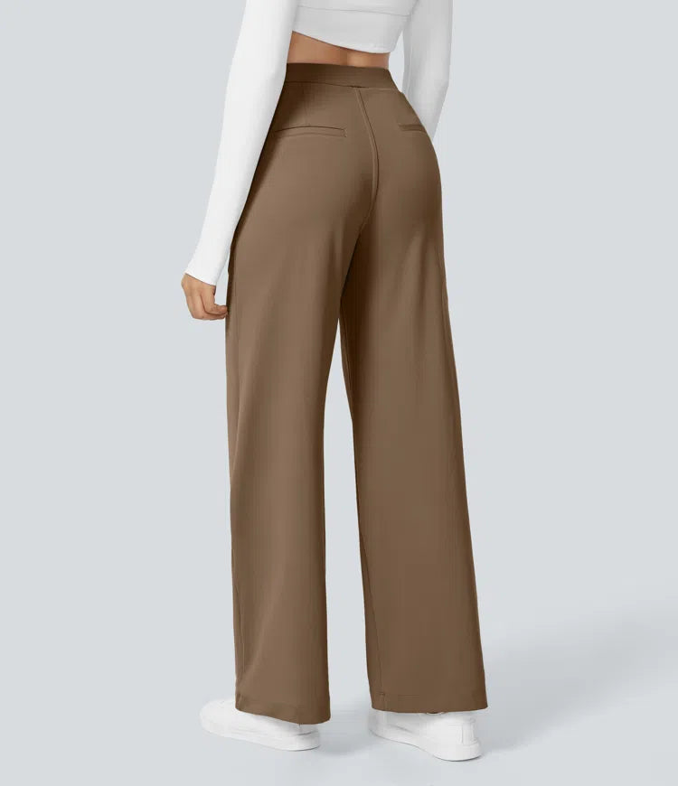 Luxe® High-Waist Work Pants
