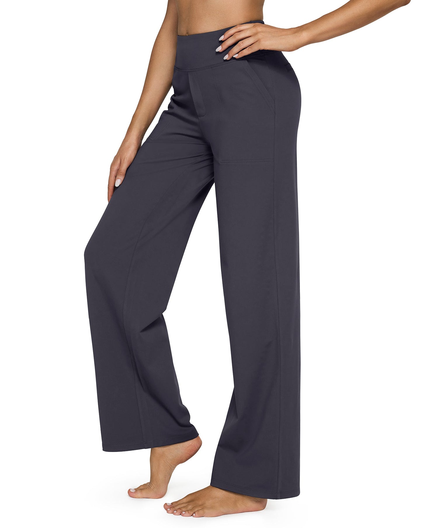 Luxe® High-Waist Work Pants
