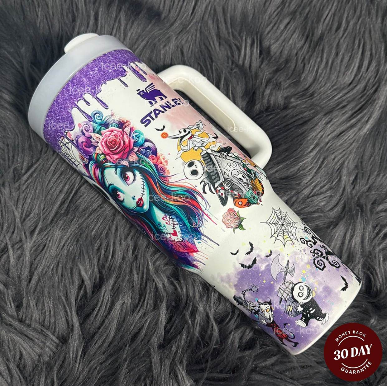 Sally X Jack Skellington Tumbler