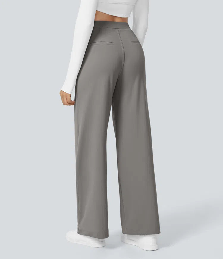 Luxe® High-Waist Work Pants