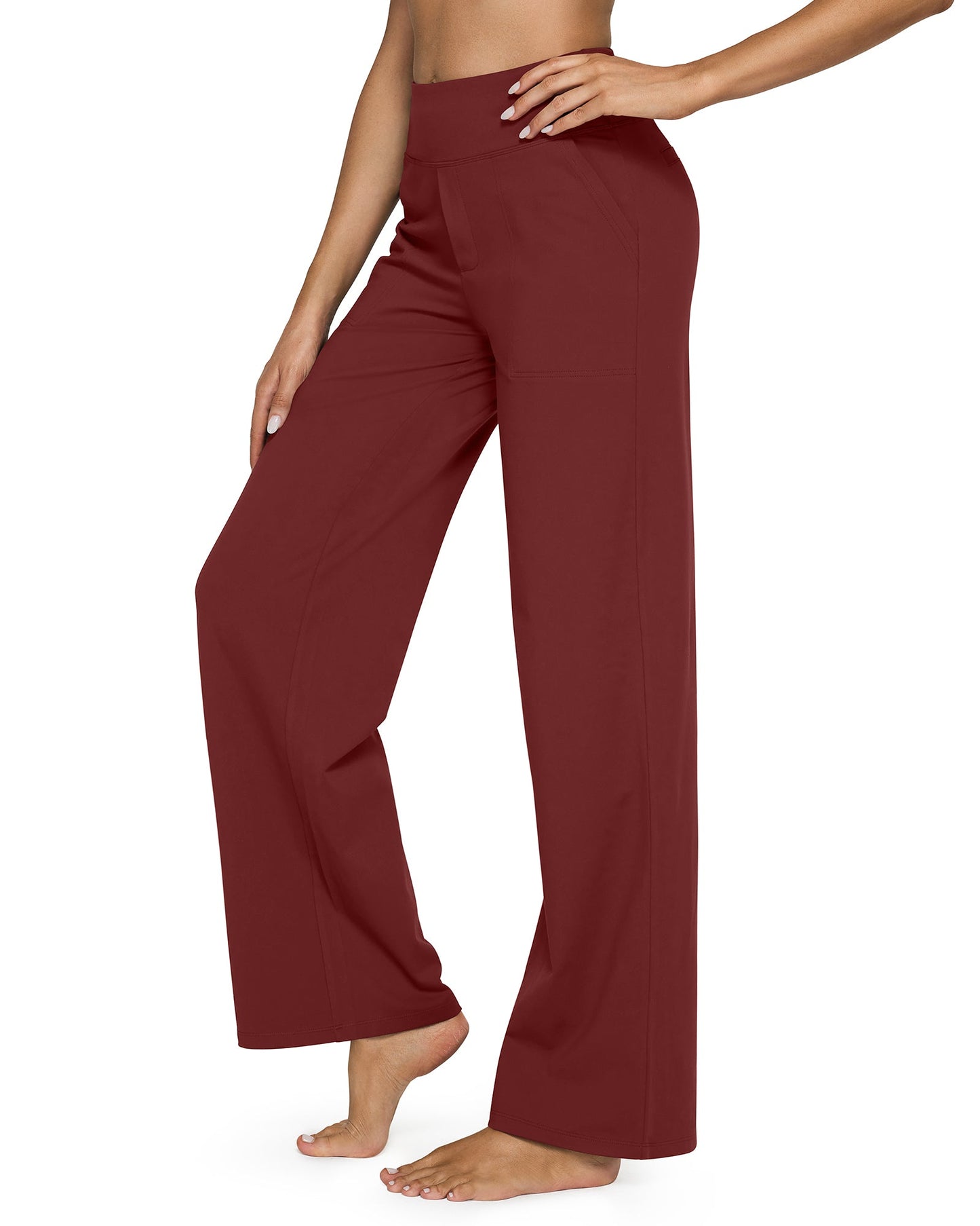 Luxe® High-Waist Work Pants