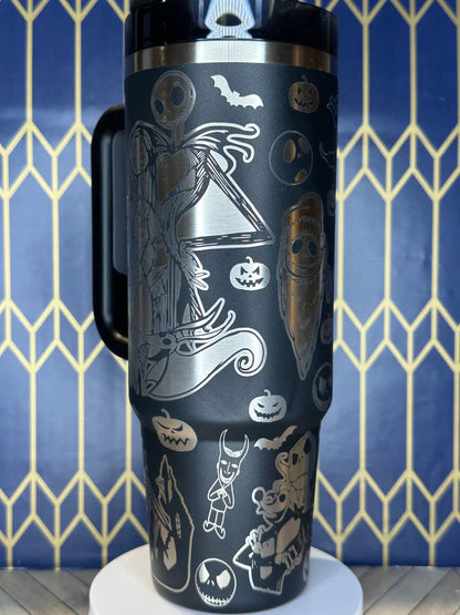 Nightmare Before Christmas 40oz Tumbler