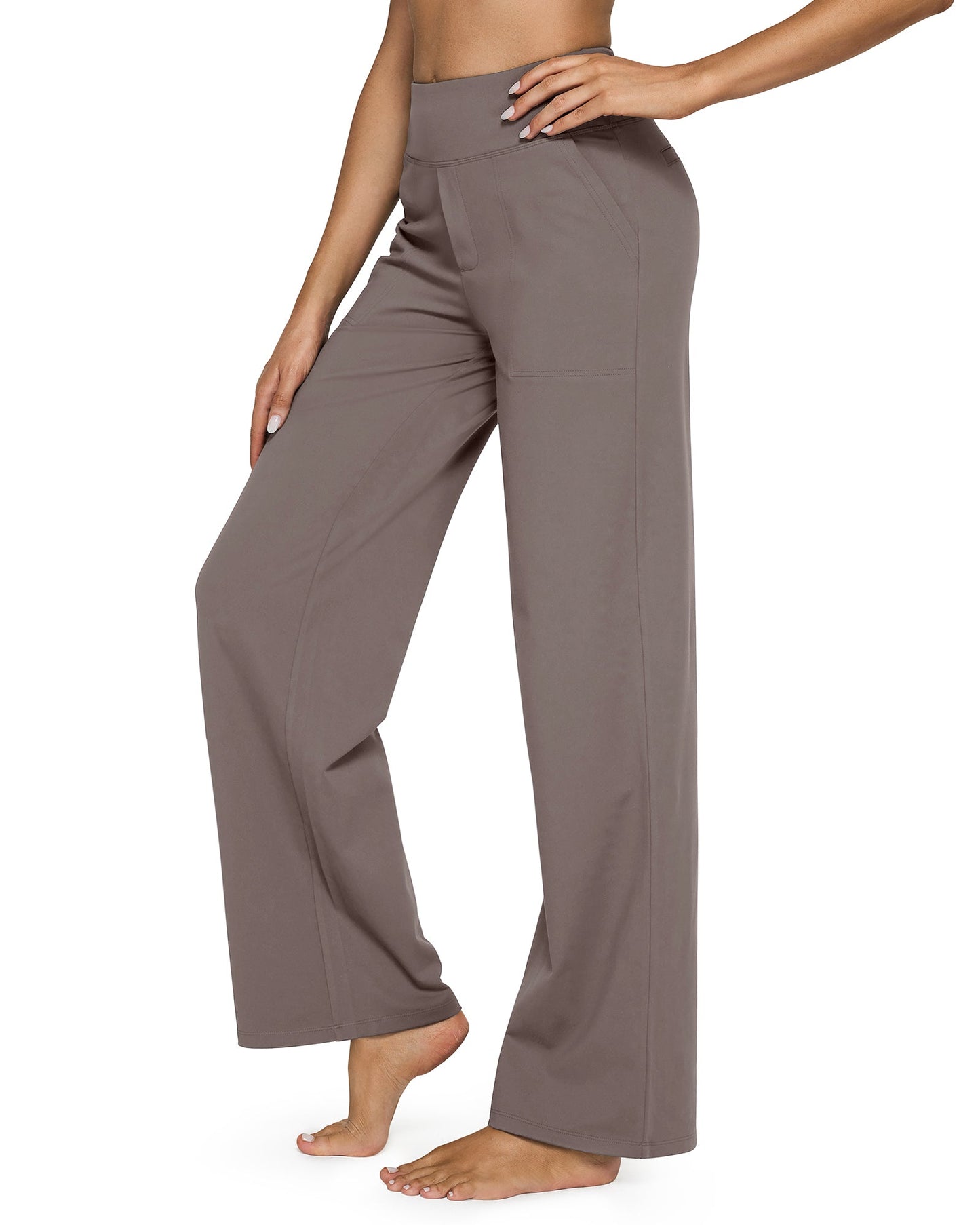 Luxe® High-Waist Work Pants